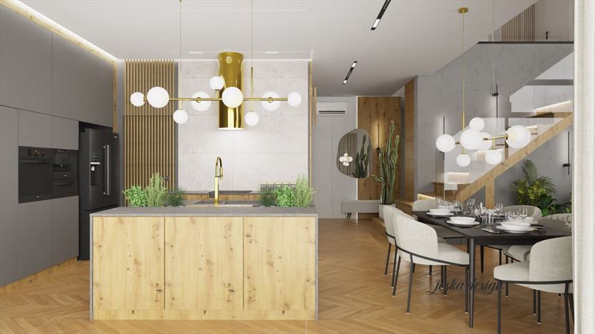 Projektowanie wnętrz, Jeska.design Magdalena Jerzewska, Kuczyna
